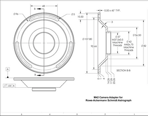 OPEN BOX - 11" Rowe-Ackermann Schmidt Astrograph V2 OTA Only (91076)