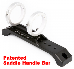 243mm Saddle Handle Bar (Patented) with All New 50mm Guiding Rings (M-HC243BL-GR50IISL)