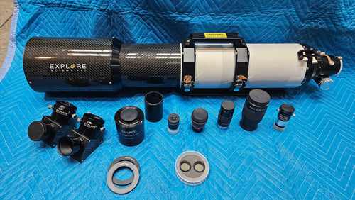 USED - 127mm Apochromatic Refractor - Carbon Fiber Triplet + accessories
