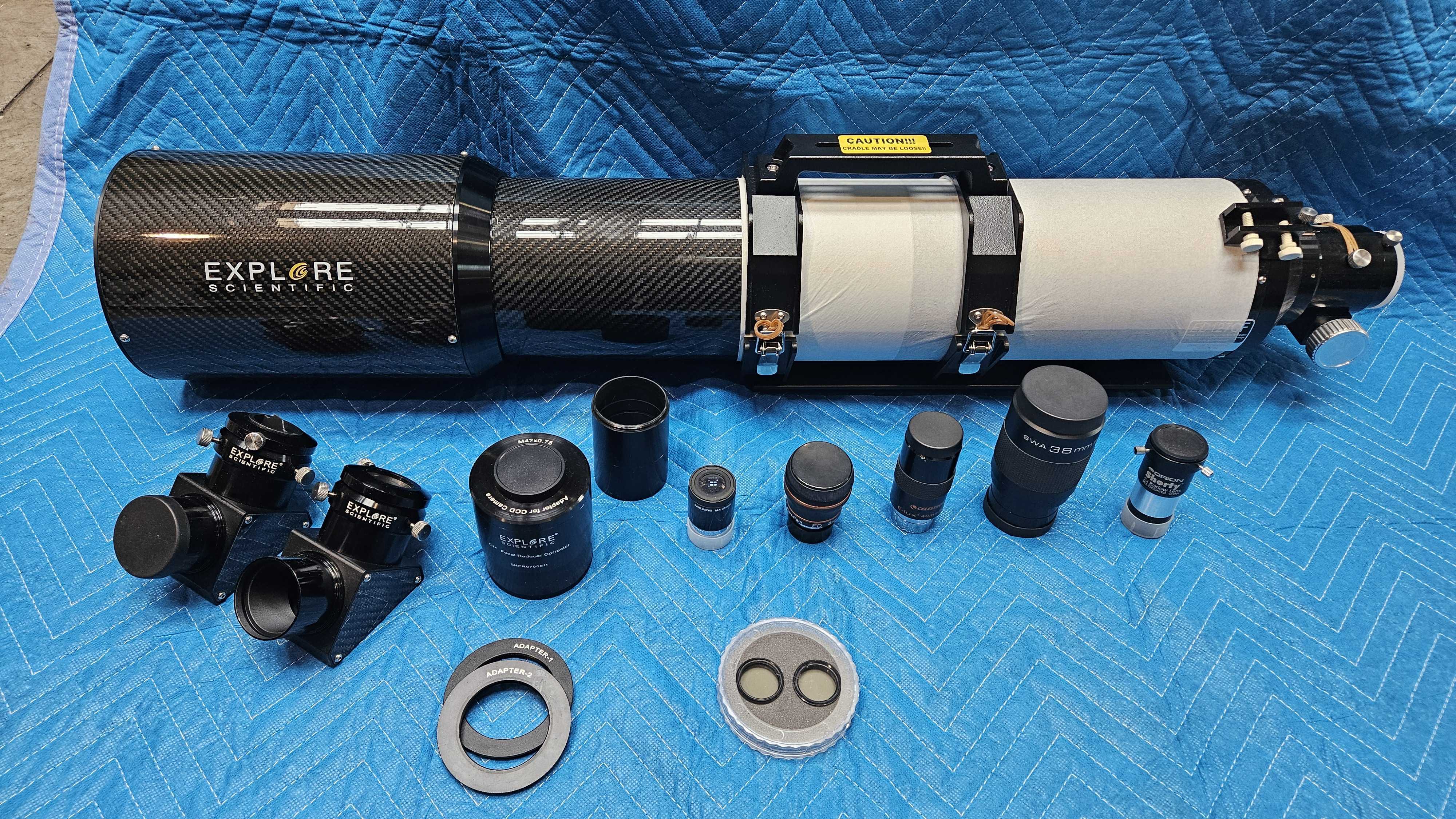 USED - Explore Scientific | 127mm APO ED Triplet Essential Series