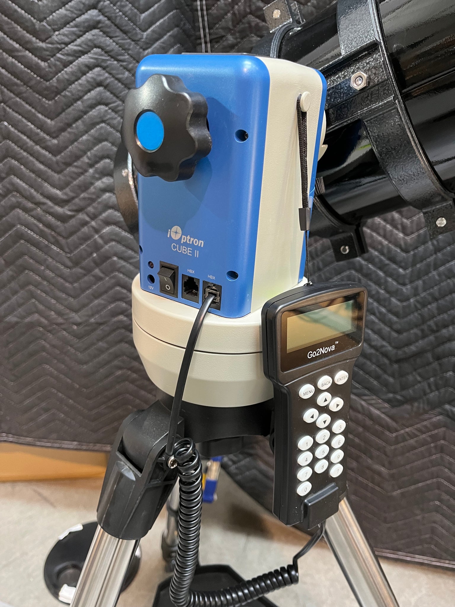 Cube Ioptron Model iOptron | USED - TwinStar 150 on CUBE II mount – Cloud Break Optics
