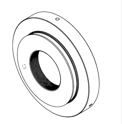 Universal SCT thread to OPTEC-3600 Dovetail Mount (17829)