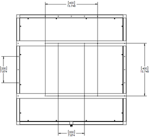 Alnitak XL VESA Mount Kit for Television Wall Mount