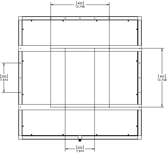 Alnitak XL VESA Mount Kit for Television Wall Mount