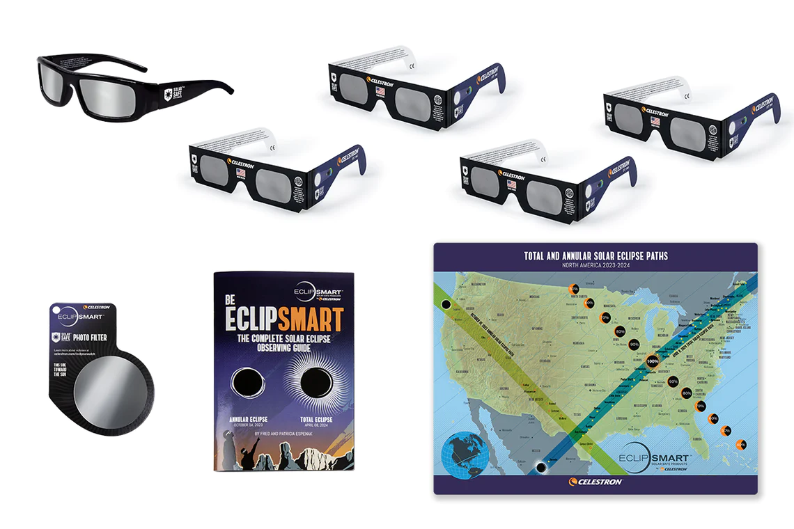 Celestron EclipSmart 8 Piece Solar Eclipse Observing and Imaging