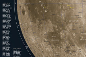 Observer’s Map of the Moon (93704)