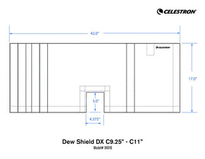 Dew Shield DX for C9.25 & C11 (94016)