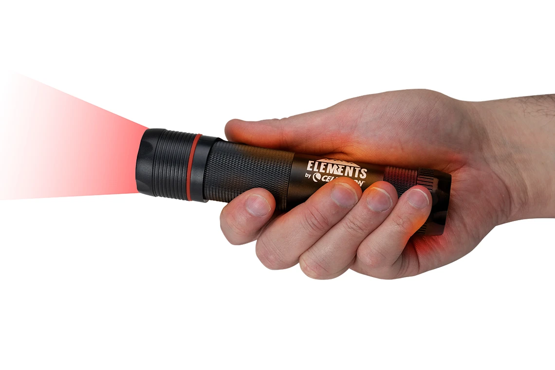 ギフト/プレゼント/ご褒美] Celestron Elements ThermoTorch Astro Red Lithium-Ion  Battery Red LED Flashlight 3-in-1 Tactical Flashlight Ergonomic Hand  Warmer and USB Pow