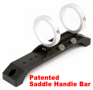 243mm Saddle Handle Bar (Patented) with All New 50mm Guiding Rings (M-HC243BL-GR50IISL)