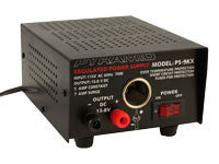 13.8-Volt, 5-Amp Regulated Power Supply with Cigarette Lighter Receptacle (PS138V5A)